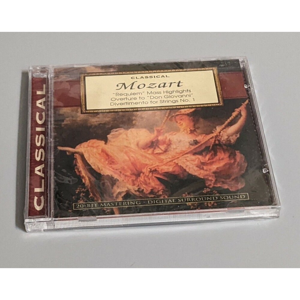 Mozart Classical CD Requiem Mass Don Giovanni Divertimento NEW SEALED